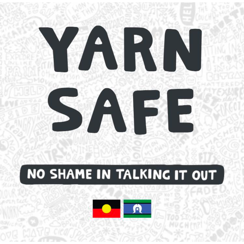 Yarn Safe - no shame in talking it out