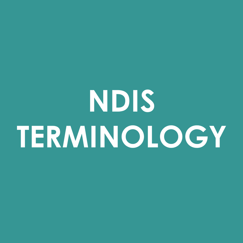 NDIS Terminology 